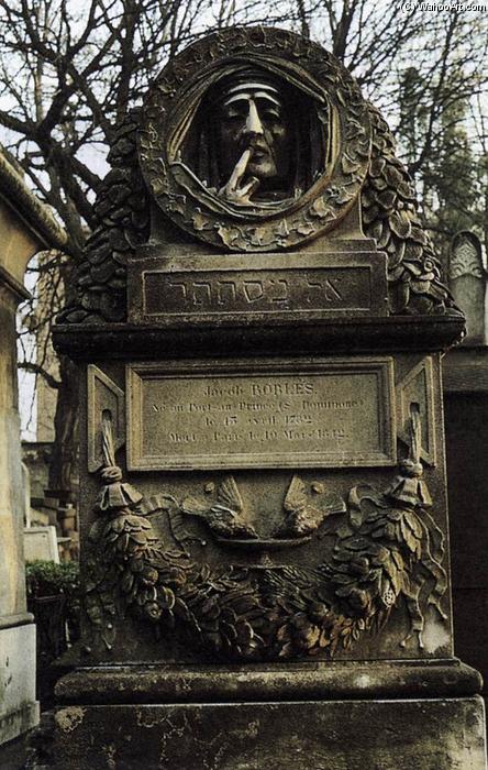 WikiOO.org – 美術百科全書 - 繪畫，作品 Antoine Augustin Préault - 死一般的沉寂，雅各罗伯斯墓