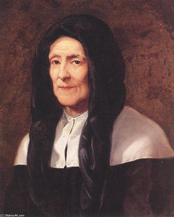 WikiOO.org - Enciclopédia das Belas Artes - Pintura, Arte por Pierre Puget - Portrait of the Artist's Mother