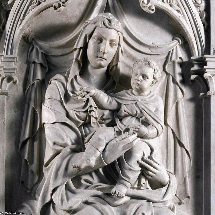WikiOO.org - Encyclopedia of Fine Arts - Lukisan, Artwork Jacopo Della Quercia - Trenta Altar (detail)