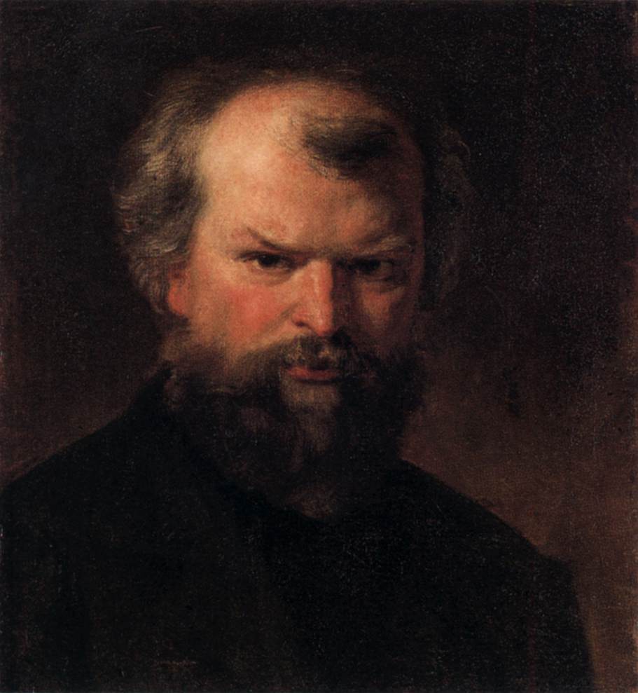 WikiOO.org - Encyclopedia of Fine Arts - Maalaus, taideteos Carl Rahl - Self-Portrait
