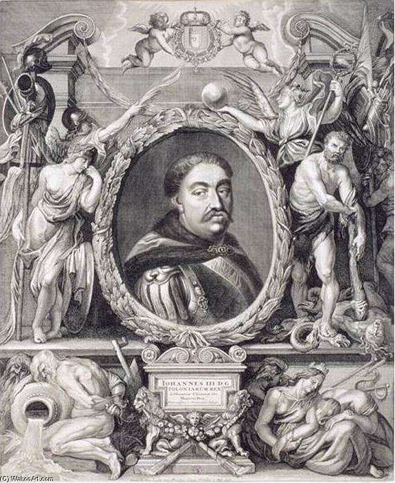 Wikioo.org - The Encyclopedia of Fine Arts - Painting, Artwork by Johannes De Ram - Jan Sobieski III , King of Poland