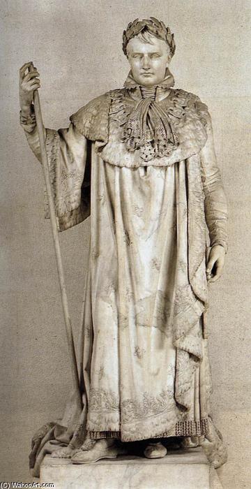 WikiOO.org - Enciklopedija likovnih umjetnosti - Slikarstvo, umjetnička djela Claude Ramey - Napoleon I in his Coronation Costume