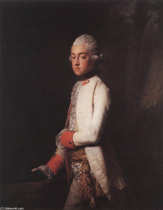 Wikioo.org - The Encyclopedia of Fine Arts - Painting, Artwork by Allan Ramsay - Prince George Augustus of Mecklenburg-Strelitz