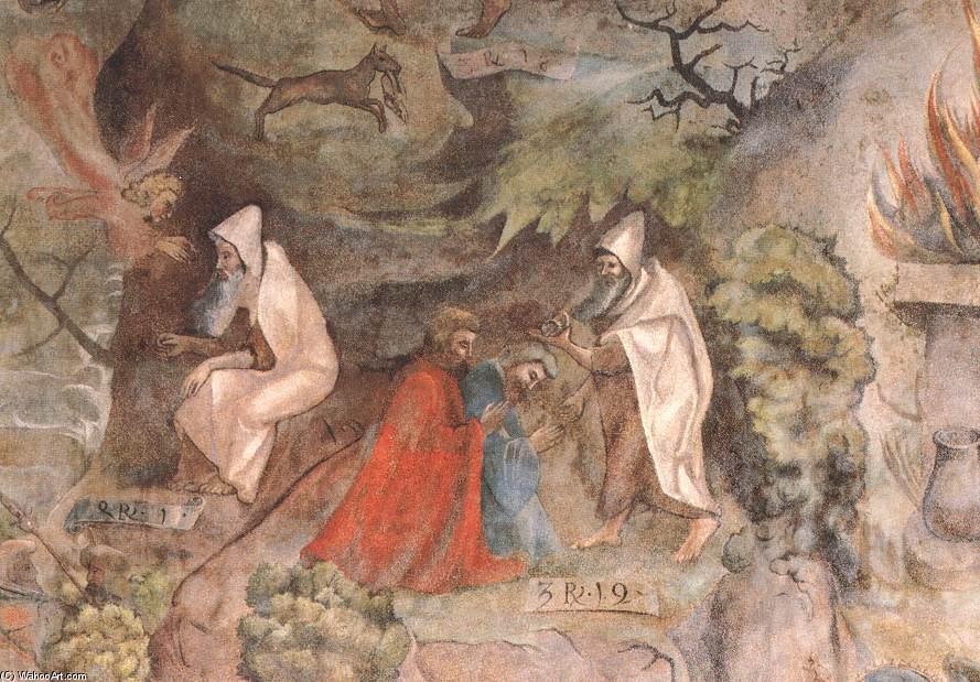 Wikioo.org – L'Enciclopedia delle Belle Arti - Pittura, Opere di Jörg Ratgeb - Scene da Vita of Profeta Elia