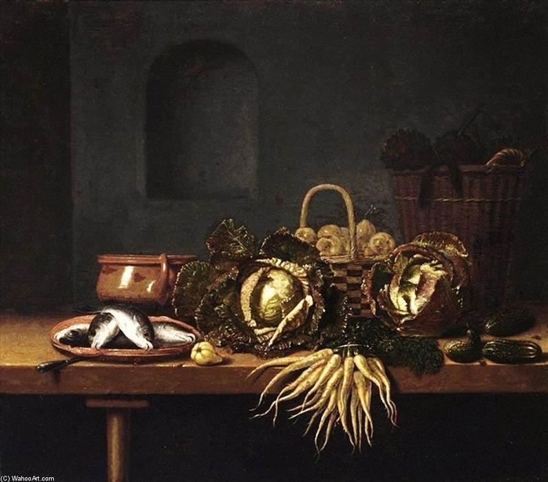Wikioo.org - The Encyclopedia of Fine Arts - Painting, Artwork by Hubert Van Ravesteyn - Still-Life