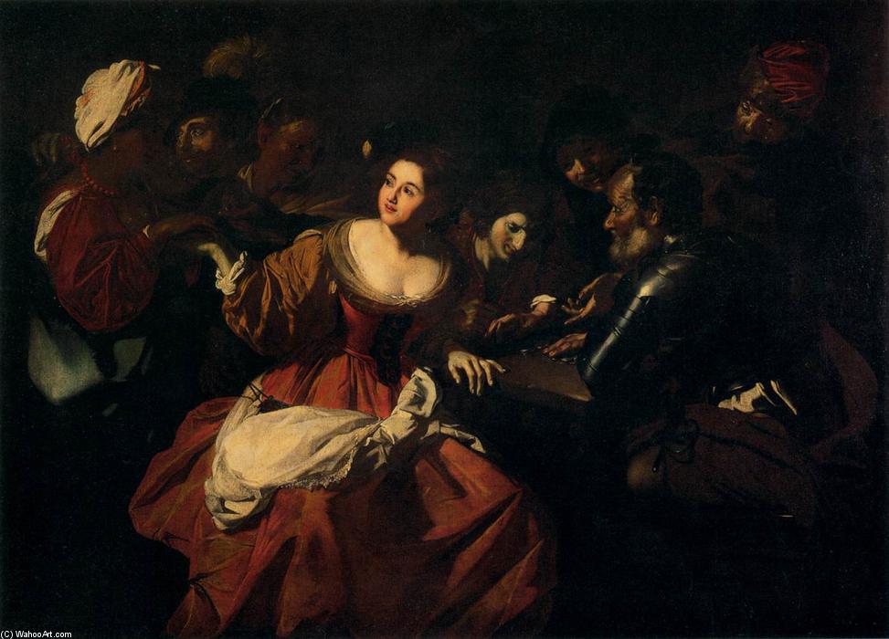 Wikioo.org - The Encyclopedia of Fine Arts - Painting, Artwork by Nicolas Régnier - Guessing Game