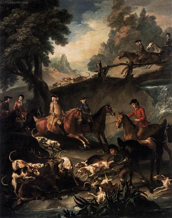 Wikioo.org - The Encyclopedia of Fine Arts - Painting, Artwork by Pieter Jan Van Reijsschoot - The Kill
