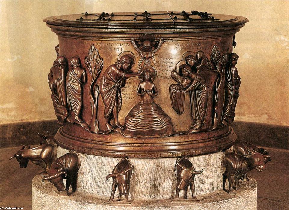 WikiOO.org - Encyclopedia of Fine Arts - Maalaus, taideteos Reiner De Huy - Baptismal font