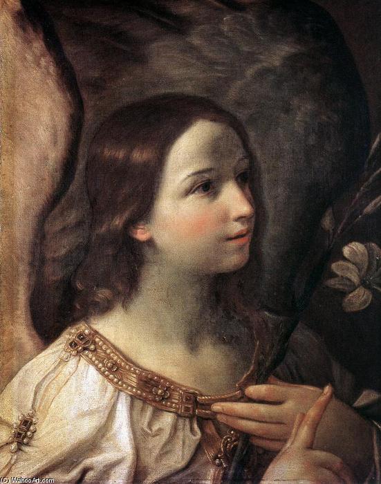 Wikioo.org – La Enciclopedia de las Bellas Artes - Pintura, Obras de arte de Reni Guido (Le Guide) - ángel de Anunciación