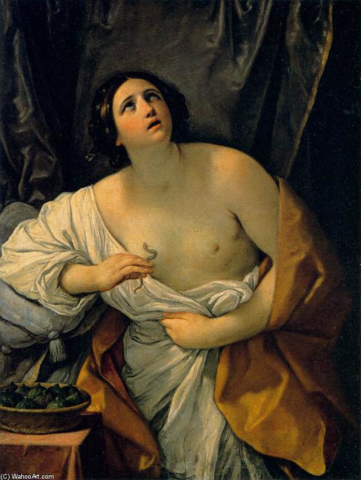 WikiOO.org - Enciklopedija dailės - Tapyba, meno kuriniai Reni Guido (Le Guide) - Cleopatra