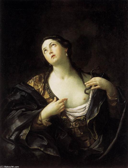 Wikioo.org – L'Enciclopedia delle Belle Arti - Pittura, Opere di Reni Guido (Le Guide) - La morte di Cleopatra