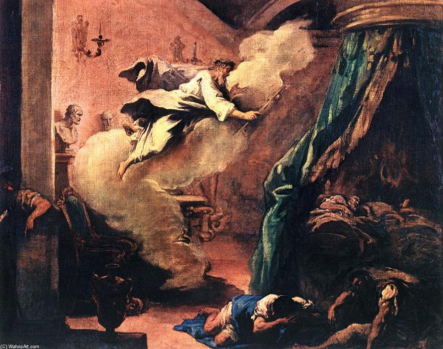 Wikioo.org – L'Enciclopedia delle Belle Arti - Pittura, Opere di Sebastiano Ricci - Sogno di Esculapio