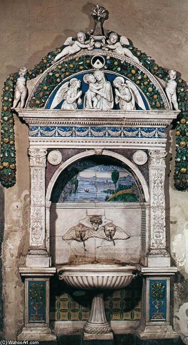 Wikioo.org - The Encyclopedia of Fine Arts - Painting, Artwork by Giovanni Della Robbia - Lavabo