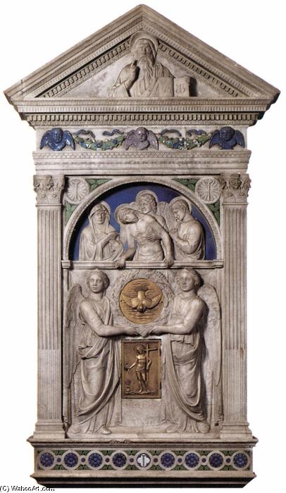 Wikioo.org - The Encyclopedia of Fine Arts - Painting, Artwork by Luca Della Robbia - The Peretola Tabernacle