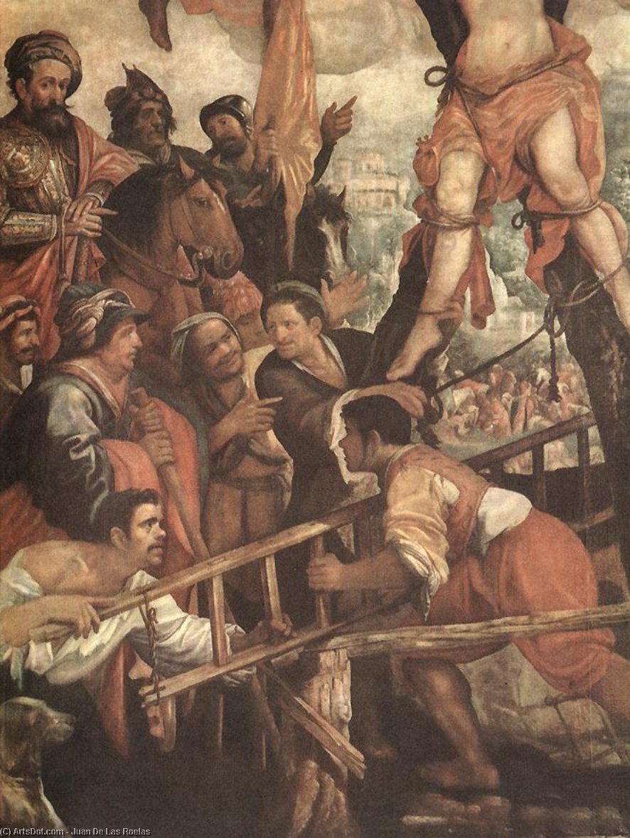 Wikioo.org – L'Enciclopedia delle Belle Arti - Pittura, Opere di Juan De Las Roelas - il martirio di san Andrea