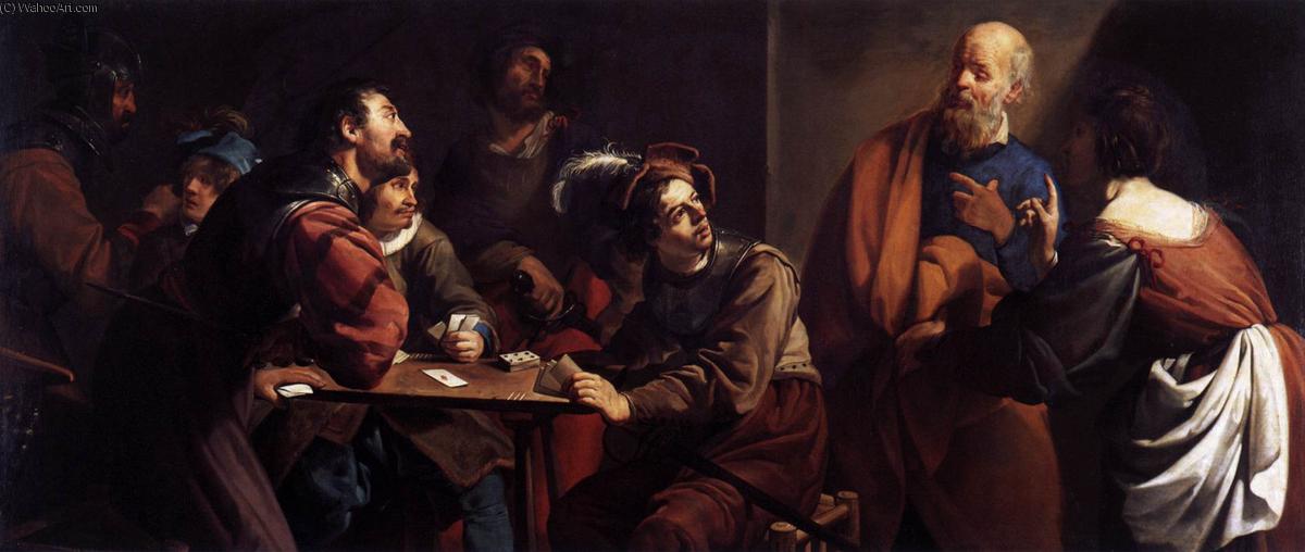 WikiOO.org - Enciklopedija likovnih umjetnosti - Slikarstvo, umjetnička djela Theodor Rombouts - The Denial of St Peter