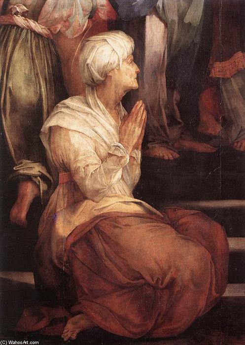 Wikioo.org – L'Encyclopédie des Beaux Arts - Peinture, Oeuvre de Rosso Fiorentino - mariage de la vierge détail
