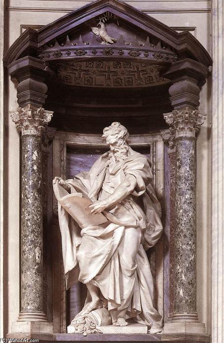 WikiOO.org - Енциклопедия за изящни изкуства - Живопис, Произведения на изкуството Camillo Rusconi - Apostle St Matthew