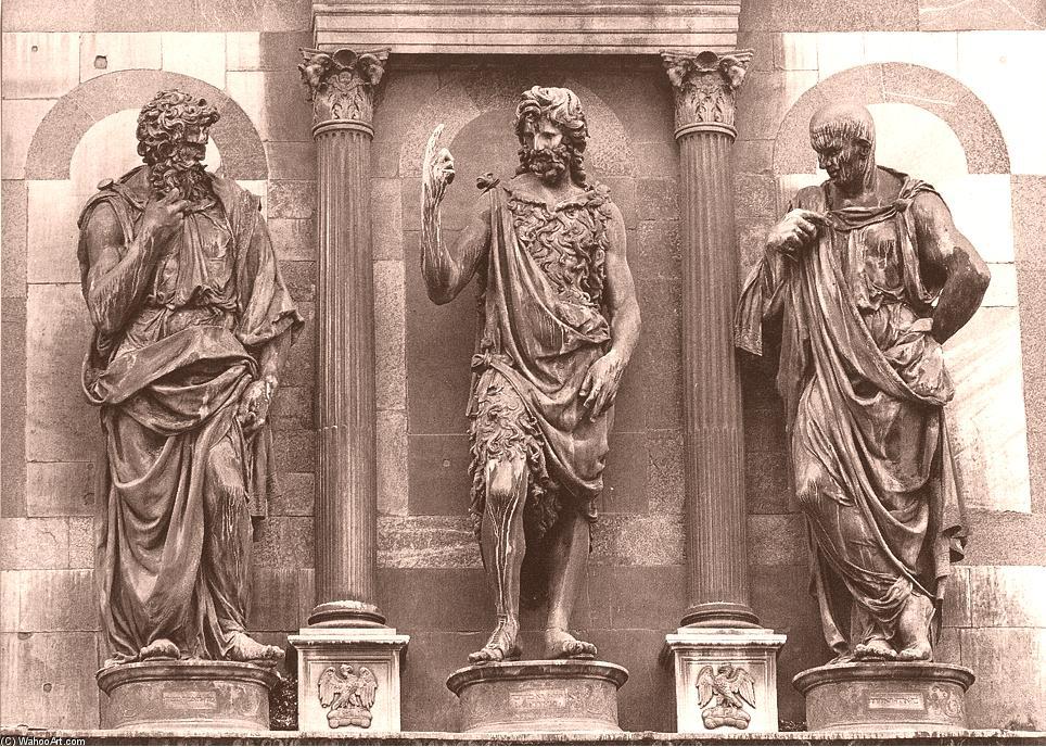 WikiOO.org - אנציקלופדיה לאמנויות יפות - ציור, יצירות אמנות Giovanni Francesco Rustici - Preaching of St John the Baptist