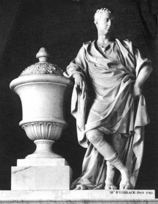 WikiOO.org - Enciclopedia of Fine Arts - Pictura, lucrări de artă John Michael Rysbrack - Monument to Sir John Dutton