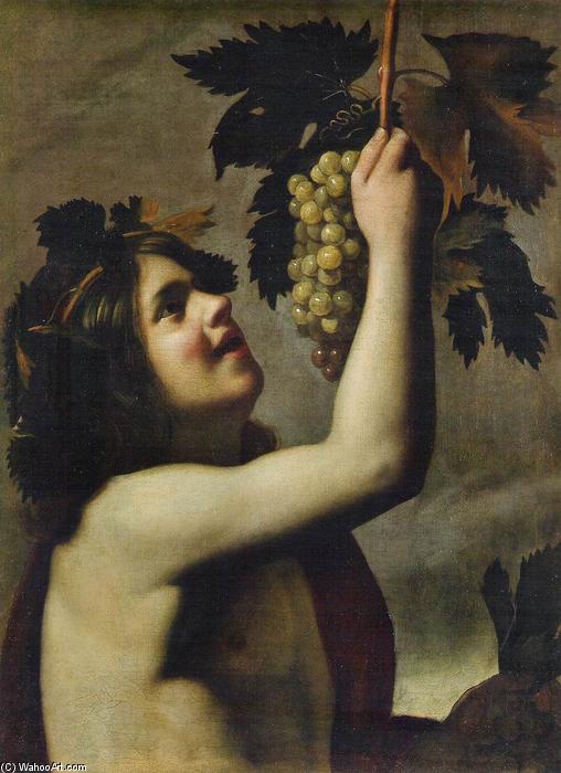 Wikioo.org – L'Encyclopédie des Beaux Arts - Peinture, Oeuvre de Tommaso Salini - Le Young Bacchus
