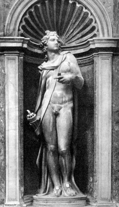 WikiOO.org - Encyclopedia of Fine Arts - Maleri, Artwork Jacopo Sansovino - Apollo from the Loggetta of the Campanile