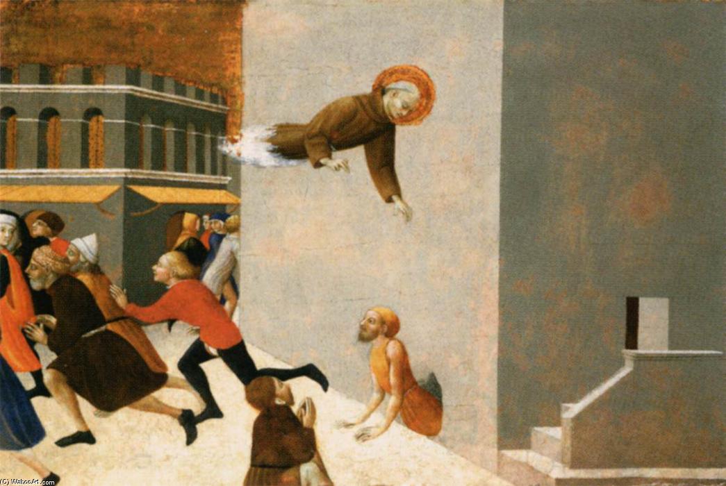 WikiOO.org - Encyclopedia of Fine Arts - Malba, Artwork Sassetta (Stefano Di Giovanni) - The Blessed Ranieri Frees the Poor from a Prison in Florence