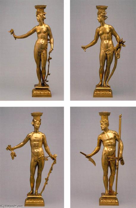 WikiOO.org - Encyclopedia of Fine Arts - Maalaus, taideteos Johann Gregor Van Der Schardt - Allegories of the Four Seasons