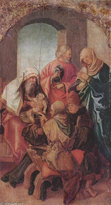 WikiOO.org - Енциклопедия за изящни изкуства - Живопис, Произведения на изкуството Hans Leonhard Schaufelein - The Circumcision of Christ