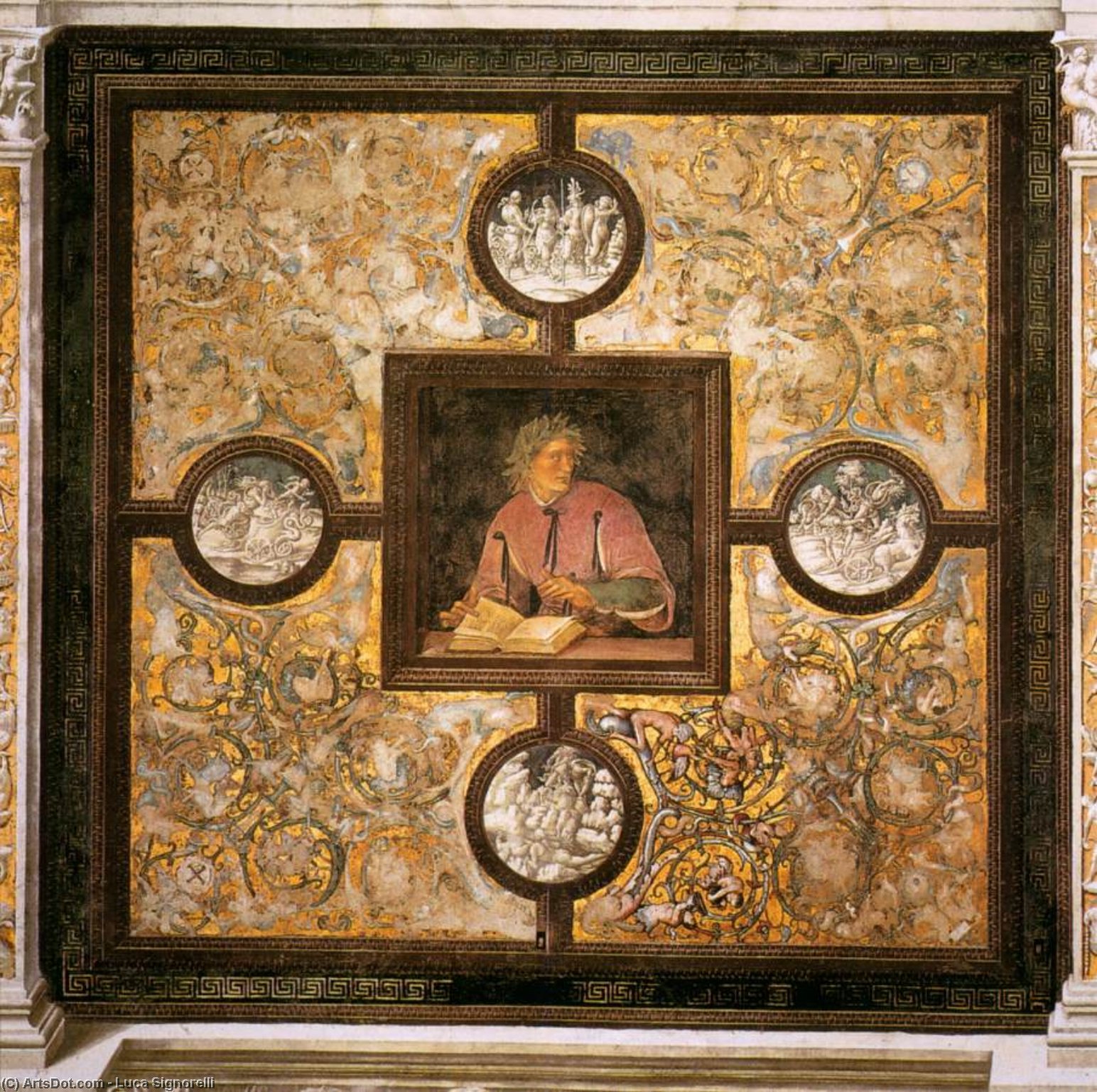 Wikioo.org - The Encyclopedia of Fine Arts - Painting, Artwork by Luca Signorelli - Claudian