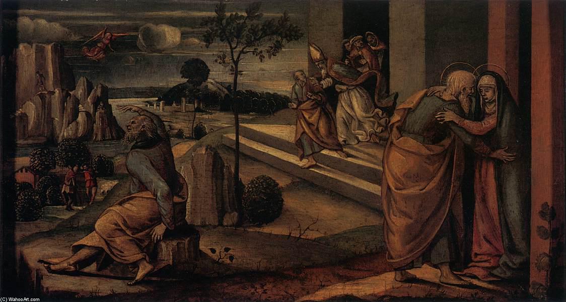 WikiOO.org - Encyclopedia of Fine Arts - Lukisan, Artwork Luca Signorelli - Scenes from the Lives of Joachim and Anne