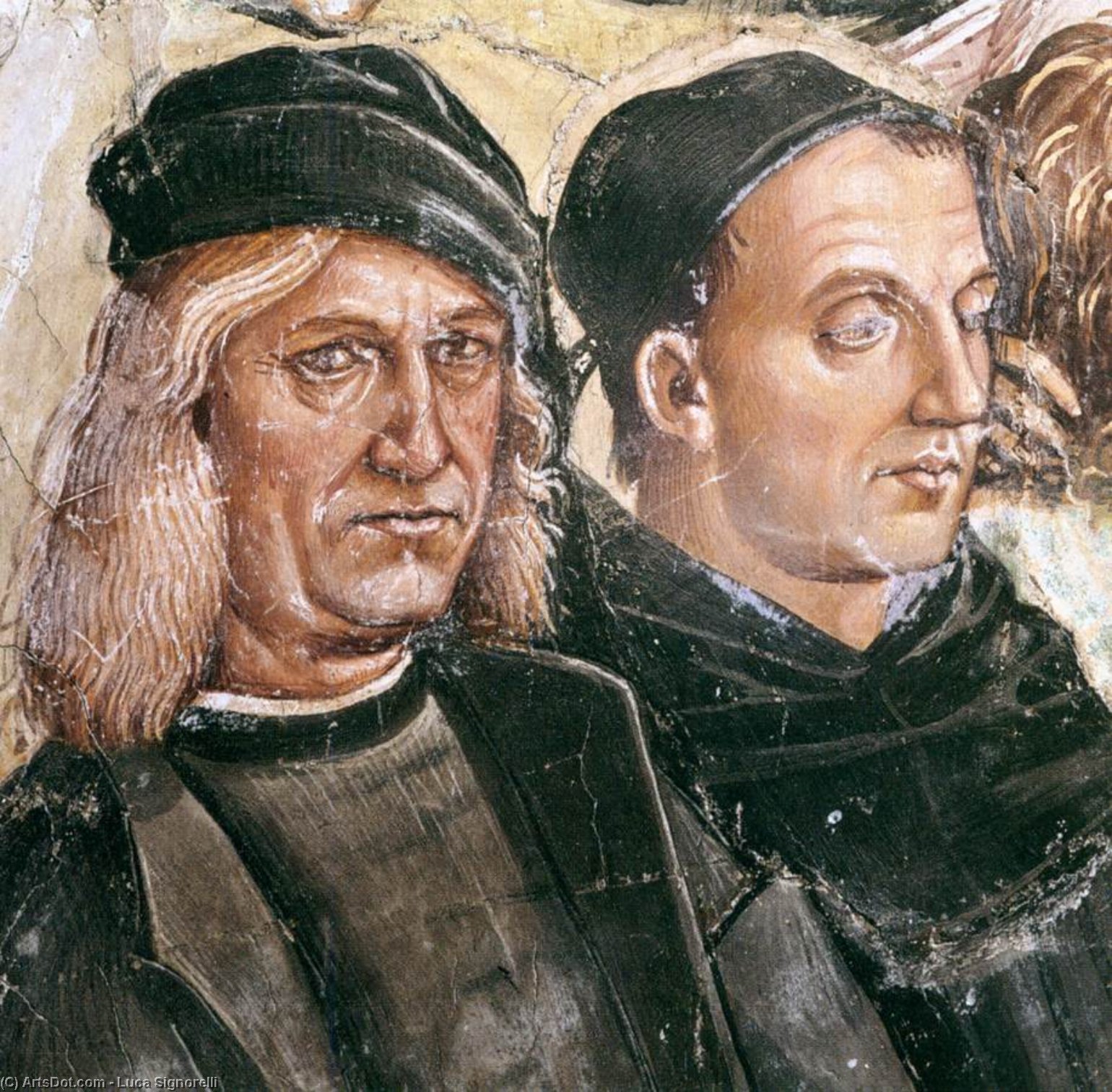 Wikioo.org - The Encyclopedia of Fine Arts - Painting, Artwork by Luca Signorelli - Sermon and Deeds of the Antichrist (detail)