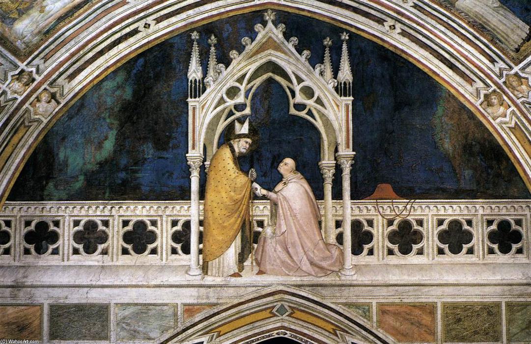 WikiOO.org - אנציקלופדיה לאמנויות יפות - ציור, יצירות אמנות Simone Martini - Consecration of the Chapel