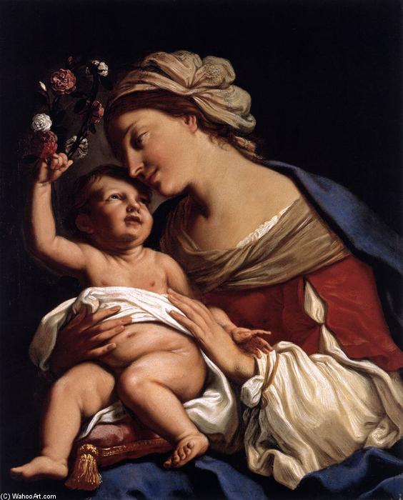 WikiOO.org - אנציקלופדיה לאמנויות יפות - ציור, יצירות אמנות Elisabetta Sirani - Virgin and Child