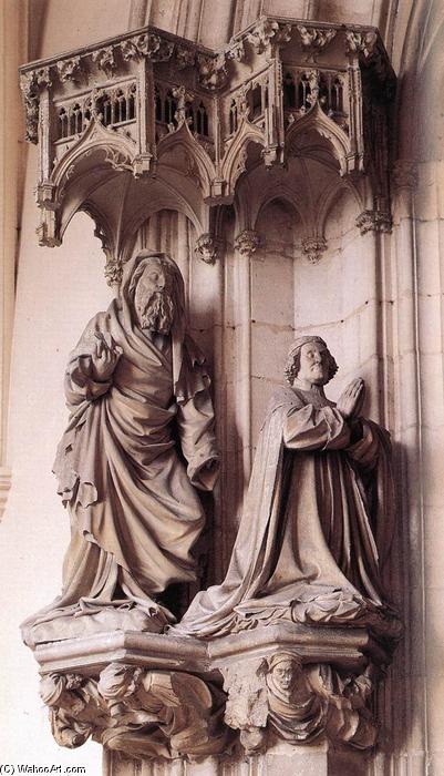 WikiOO.org - Енциклопедия за изящни изкуства - Живопис, Произведения на изкуството Claus Sluter - Memorial to Philip the Bold (detail)