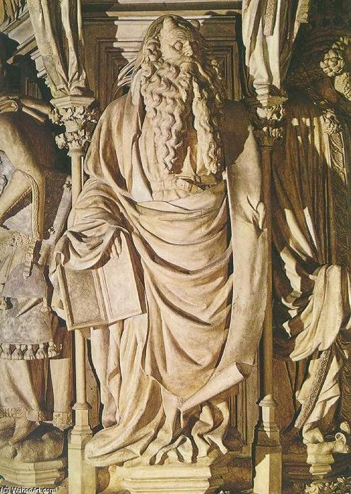 WikiOO.org - Енциклопедия за изящни изкуства - Живопис, Произведения на изкуството Claus Sluter - Well of Moses: Moses