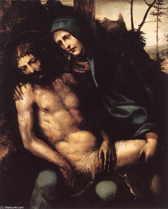 WikiOO.org - دایره المعارف هنرهای زیبا - نقاشی، آثار هنری Il Sodoma (Giovanni Antonio Bazzi) - Pietà