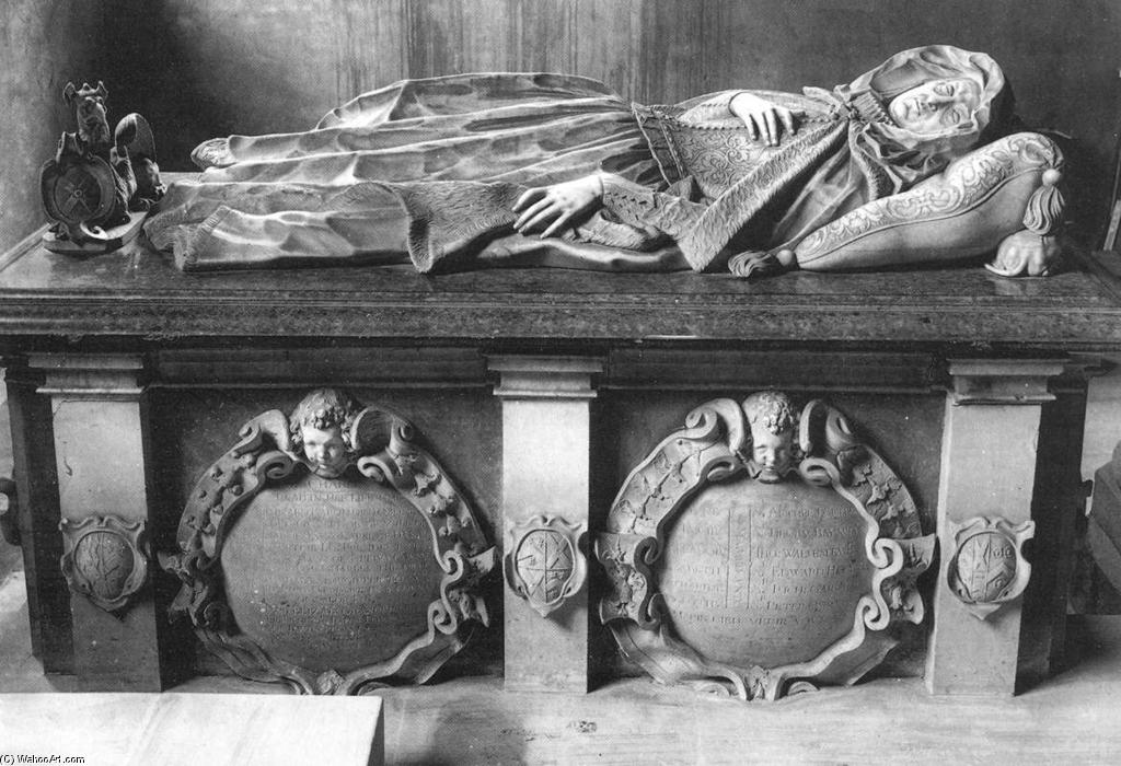 WikiOO.org - Encyclopedia of Fine Arts - Maalaus, taideteos Nicholas The Elder Stone - Tomb of Lady Elizabeth Carey