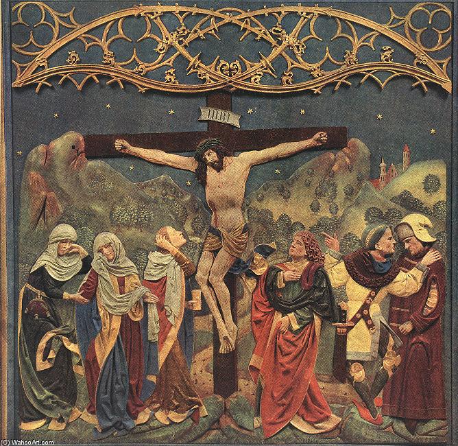 Wikioo.org - The Encyclopedia of Fine Arts - Painting, Artwork by Veit Stoss - High Altar of St Mary (Crucifixion)