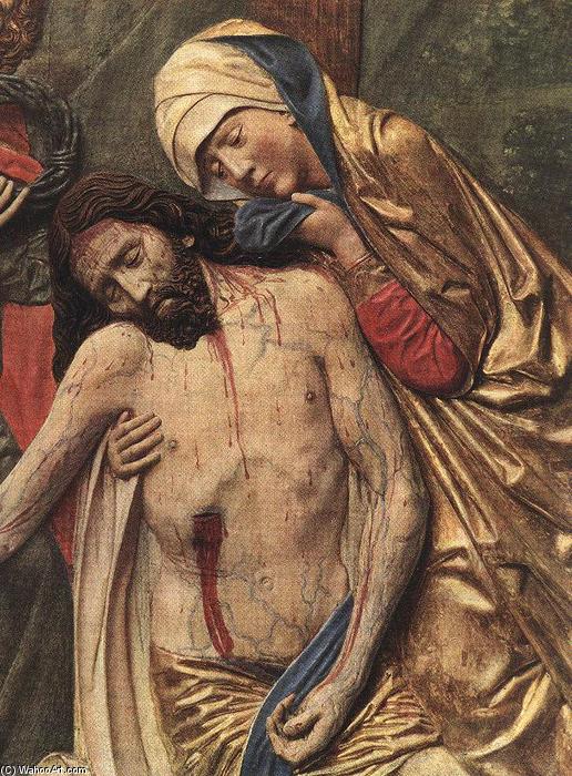 Wikioo.org - สารานุกรมวิจิตรศิลป์ - จิตรกรรม Veit Stoss - High Altar of St Mary (detail of the Lamentation)