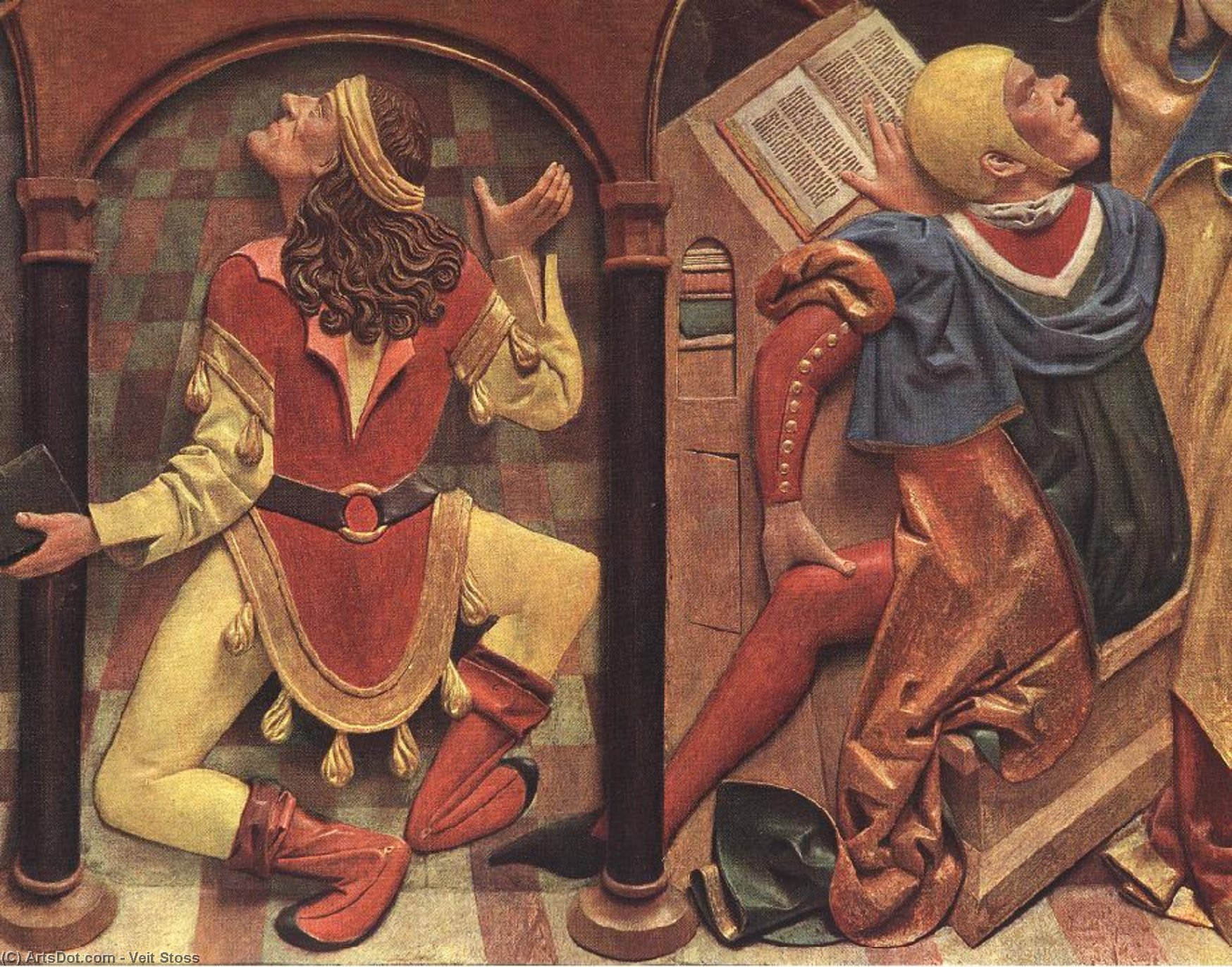WikiOO.org - Енциклопедия за изящни изкуства - Живопис, Произведения на изкуството Veit Stoss - High Altar of St Mary (Doctors)