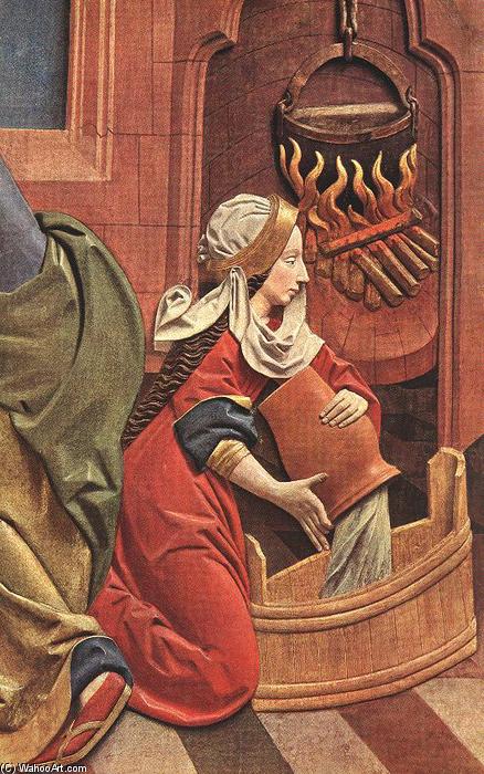 WikiOO.org - Енциклопедия за изящни изкуства - Живопис, Произведения на изкуството Veit Stoss - High Altar of St Mary (Pouring the Bathing Water)