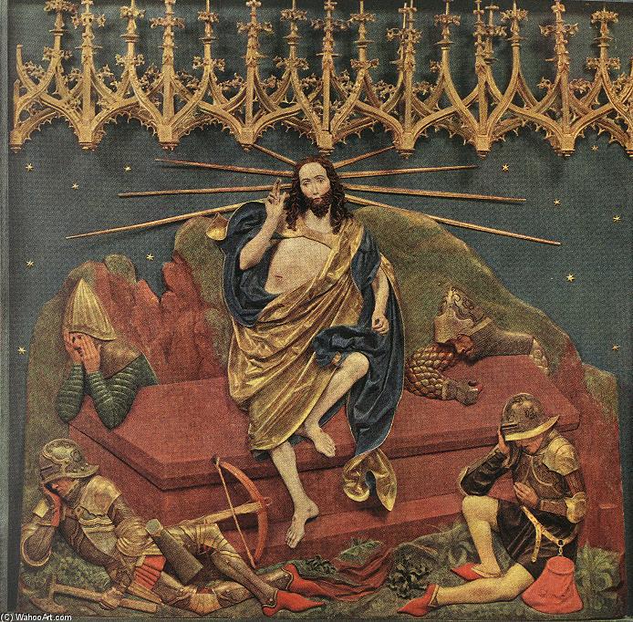 WikiOO.org - Encyclopedia of Fine Arts - Lukisan, Artwork Veit Stoss - High Altar of St Mary (Resurrection)