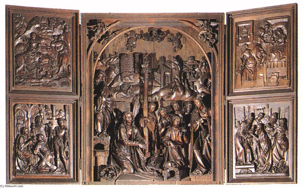 WikiOO.org - Encyclopedia of Fine Arts - Maalaus, taideteos Veit Stoss - Winged Altarpiece
