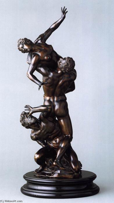 WikiOO.org - Enciklopedija dailės - Tapyba, meno kuriniai Antonio Susini (Giovanni Francesco Susini) - Rape of a Sabine Woman