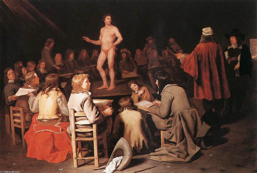 Wikioo.org - The Encyclopedia of Fine Arts - Painting, Artwork by Michael Sweerts - The Drawing Class