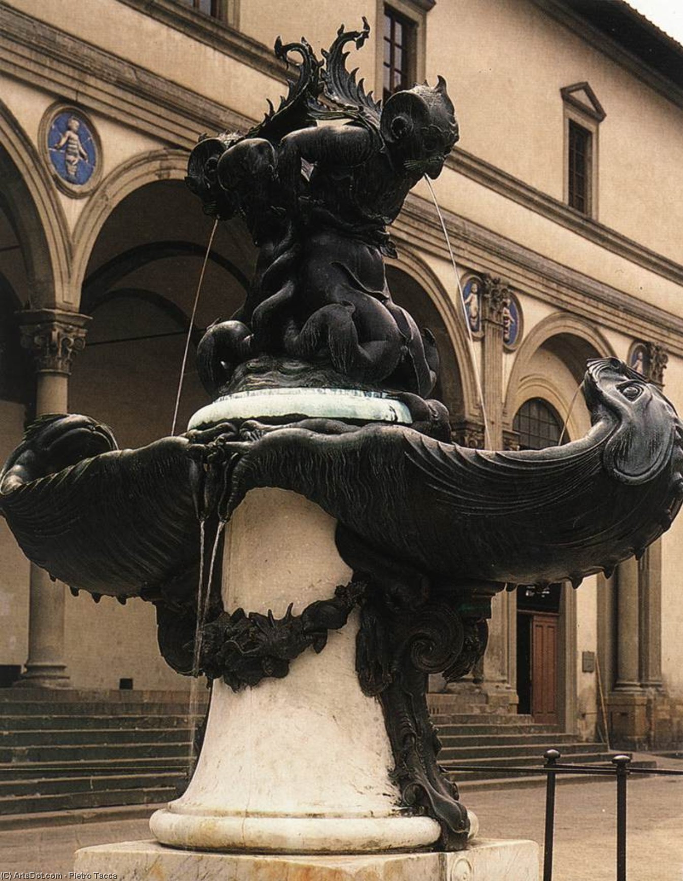 WikiOO.org - Εγκυκλοπαίδεια Καλών Τεχνών - Ζωγραφική, έργα τέχνης Pietro Tacca - Fountain