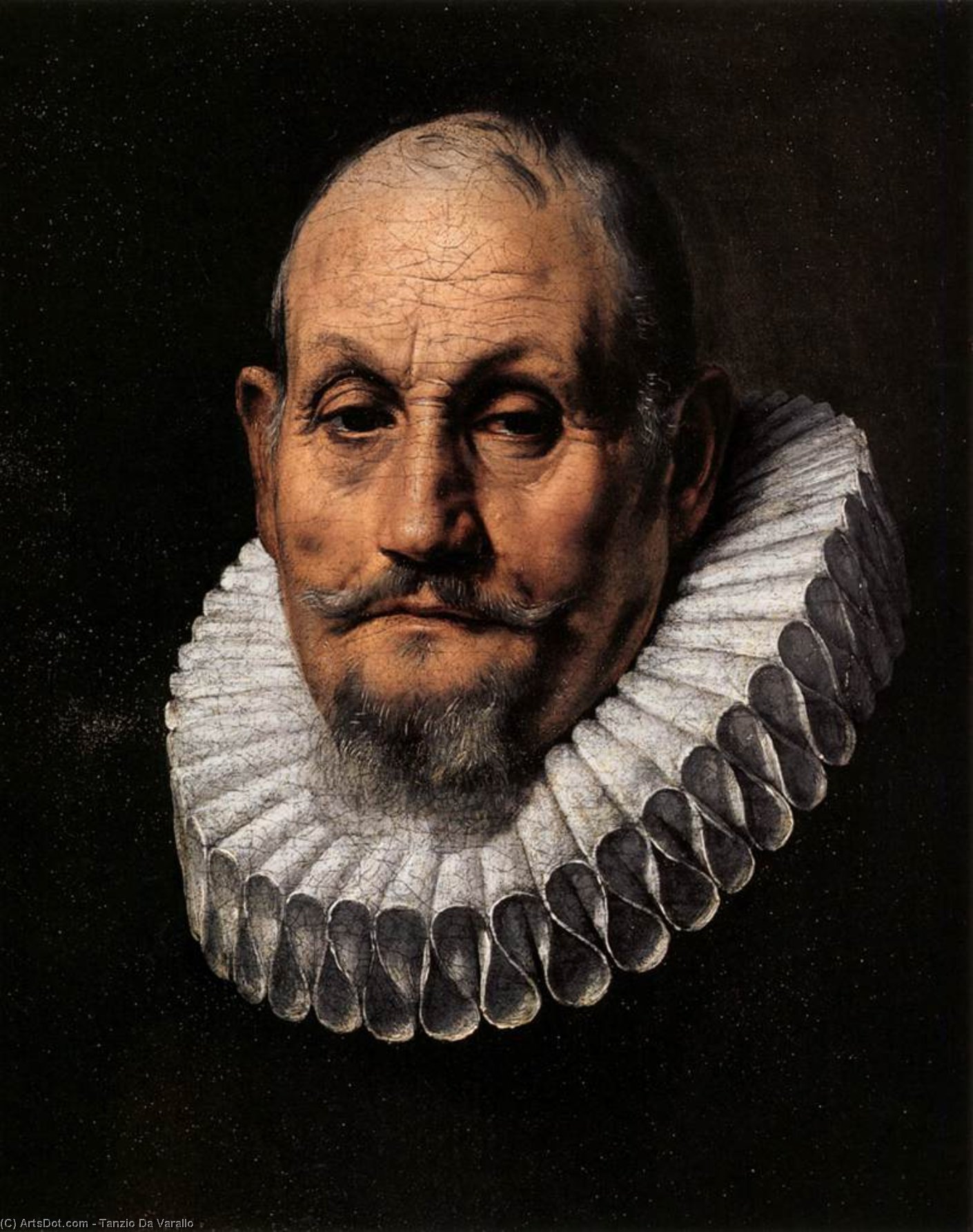 Wikioo.org - The Encyclopedia of Fine Arts - Painting, Artwork by Tanzio Da Varallo - Portrait of a Gentleman