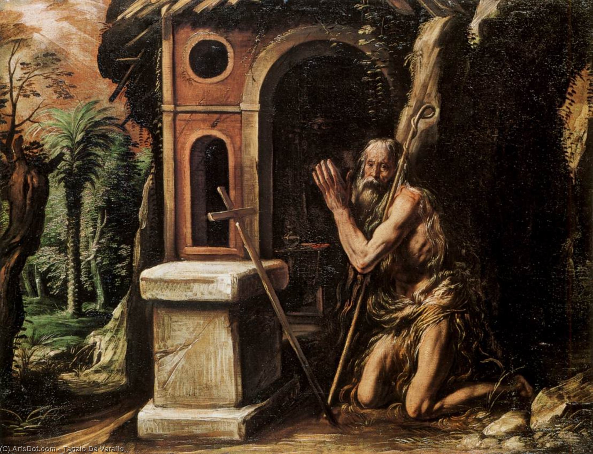 Wikioo.org - The Encyclopedia of Fine Arts - Painting, Artwork by Tanzio Da Varallo - St Onofrio