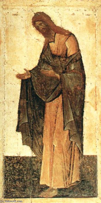 Wikioo.org – L'Enciclopedia delle Belle Arti - Pittura, Opere di Theophanes The Greek - Icona della Deesis Tier (12)